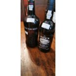 Dows Quinta Do Bomfim 1988 Vintage Port, and Cock Burnes Special Reserve Port (2)