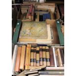 Collection of 19th- & 20th-century French books, to include: Les Codes Francais en Miniature, 1836,