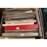 Box of assorted vinyl