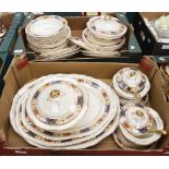 Hancock dinnerware, plates, tureens,