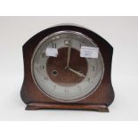 A 1950's Westminster chime mantle clock