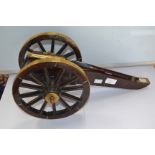 Late 19th Century scale model of Royal Artillery Gun