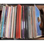 Box of assorted vinyl