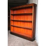 An Early 20th Century Oak Three Tier Bookcase.