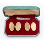 Pair of 9ct gold cufflinks