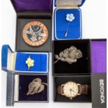 Collection of dress jewellery and a gent's Sekonda wristwatch