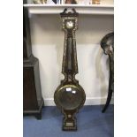 George III banjo wall barometer B C of Halifax