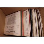 Box of assorted vinyl