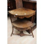 A George iii mahogany wash stand.