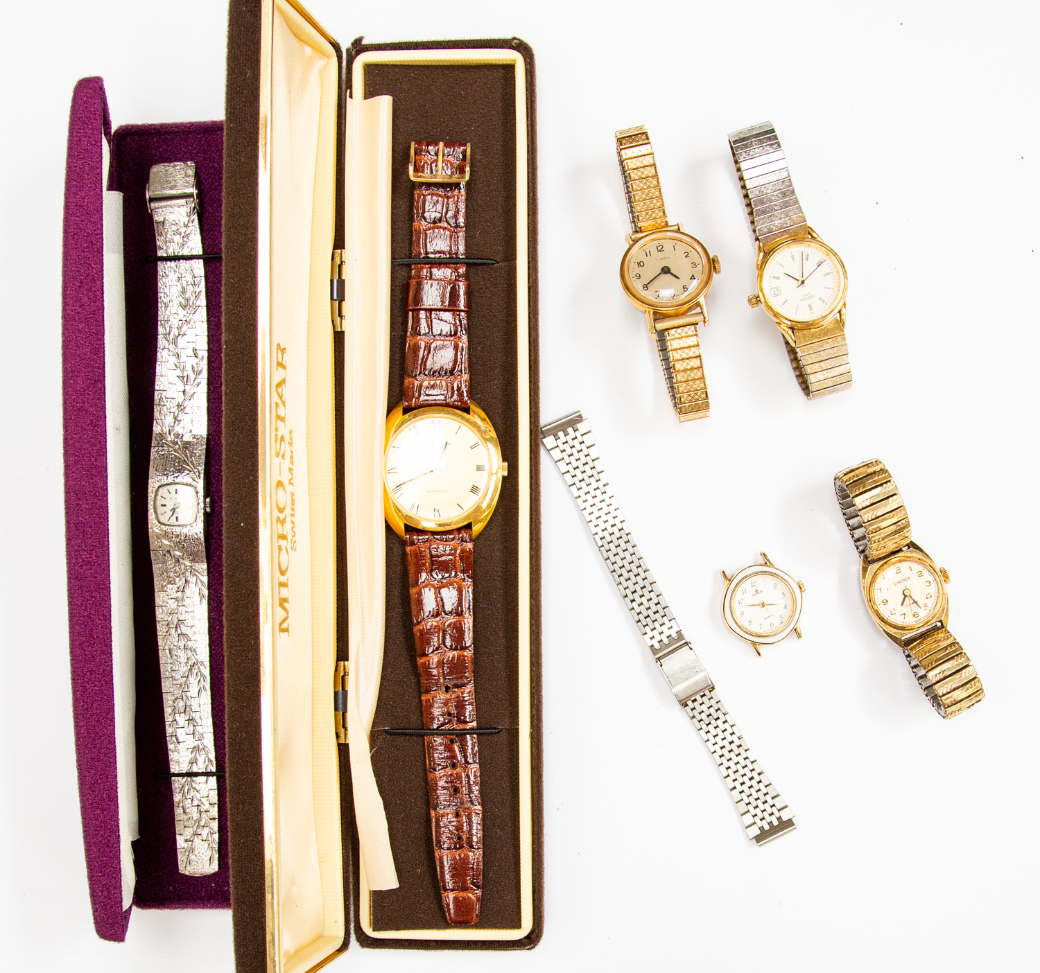 Collection of watches to include Montine (cased), Micro-Star (cased),