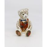 Royal Crown Derby paperweight of a teddy bear