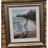 Giclee print - 'Childhood Memories' by Sheree Valentine Daines, Cerificate verso, framed.