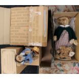 A collection of assorted boxed bears to include: Jaymar Creations 'Dorothy and Toto' JF00307,