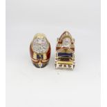 Royal Crown Derby paperweights Santa Claus,