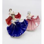 Royal Doulton figurines Elaine 211/2500, Elaine HN2791, Elaine signed,