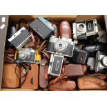 Collection of 20th Century vintage cameras