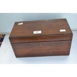 A 19th Century tea caddy