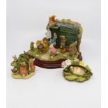 Border Fine Arts The World of Beatrix Potter The Tale of Ginger & Pickles Tableau limited edition