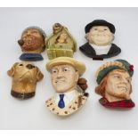 Bossons wall sculptures; fisherman, Rob Roy, golfer, The Parson, chipmunks,