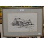 Val Doonican, Irish cottages, signed and dated 1986,