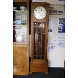 An Art Deco Grandfather clock, James Moore,