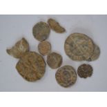 A group of Boy Bishop lead tokens (11) 15th Century,