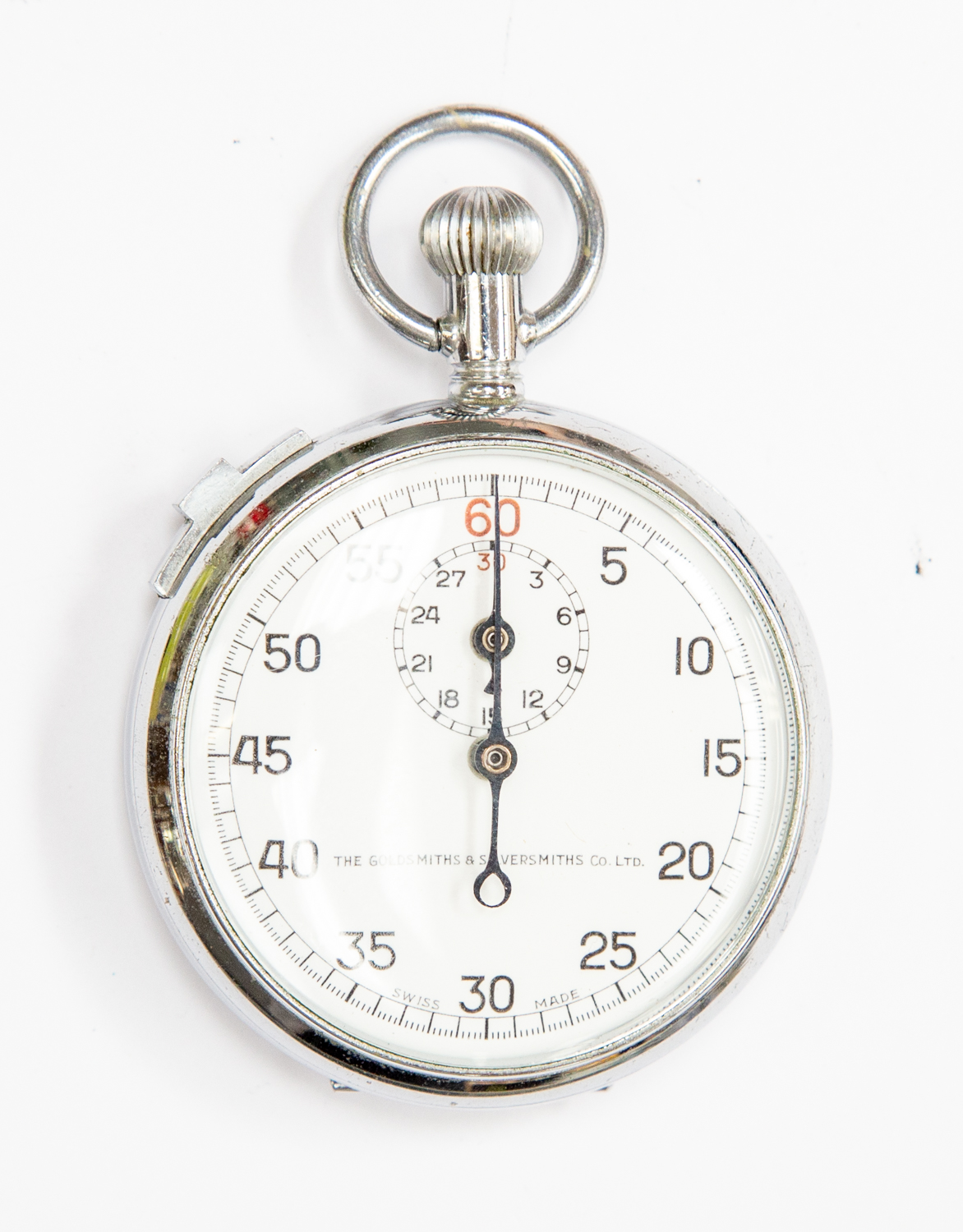 A late 1920's stopwatch by the Goldsmiths and Silversmiths Co Ltd,