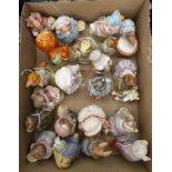 A quantity of unboxed Beswick Beatrix Potter figurines,