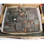 Collection of mid 20th Century copper printing blocks