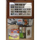 Small collection of cigarette and tea cards,