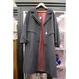 Ladies overcoat; A late 1950's Bauer Pour Femme coat.