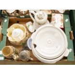 Mixed ceramics to include; Wedgwood, Royal Albert,