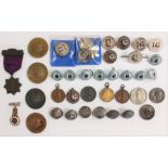 Sporting interest: A collection of Golfing Medallions, buttons, Sandwell Park Golf Club, etc.