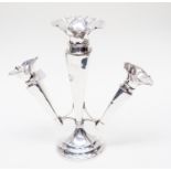 George V silver epergne,