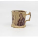 A William IV commemorative mug
