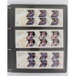 London 2012 Team GB Gold Medal Winners mint stamp collection, Royal Mail,