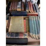 Assorted late-19th & early-20th century books, to include: Vailima Letters, Robert Louis Stevenson,