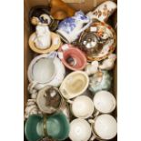 Assorted ceramics including miniature Wedgwood teaset,