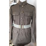 WW2 British Other Ranks 1922 pattern Service Dress Uniform complete with all original RAMC Shoulder
