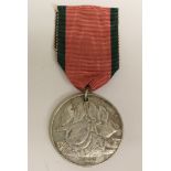 Turkish Crimea Medal, British Issue. Complete with ribbon.