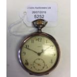 WW1 Imperial German era Omega '800' silver pocket watch,