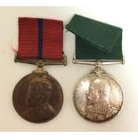 WW1 British Royal Navy Reserve Long Service & Good Conduct Medal to V67 R Danby, Sto, RNR.