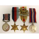 WW2 British MM Medal group comprising of : Military Medal to 4855128 Lance Corporal Robert Blower