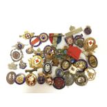 WW1 & WW2 British Enamel Sweetheart badge etc to include Ministry of Information Committee Member,