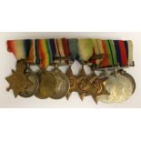 WW1/WW2 Medal group comprising of 1914-15 Star, War Medal 1914-18 Victory Medal,
