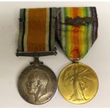 WW1 British War Medal and Victory Medal with MiD Oakleaf to Lieut WED Kelsey.