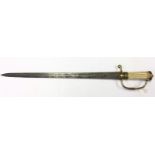 Hunting Sword with straight 48cm blade.