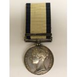 Naval General Service Medal 1793-1840 with Gaieta 24th July 1815 Clasp to Thomas Vernon.