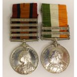 Queen's South Africa Medal with Belfast, Orange Free State, Defence of Ladysmith,