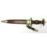 WW2 Third Reich SA Dienstdolch dagger.